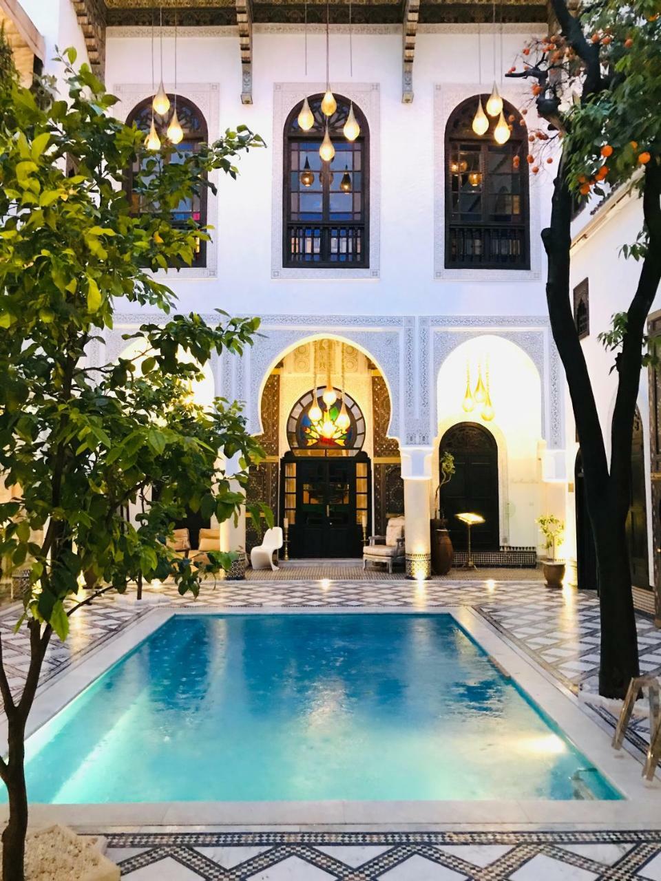 Riad Maison Bleue And Spa Fes Luaran gambar
